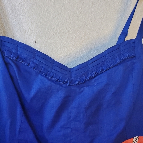 Anthropologie edme & esyllte empire waist sun dress. Womens size 4 - Picture 4 of 8